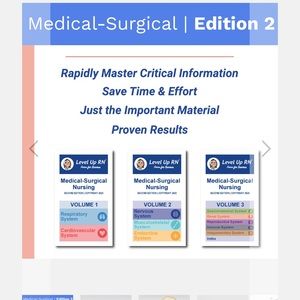 MEDICAL-SURGICAL NURSING FLASHCARDS LevelUpRN